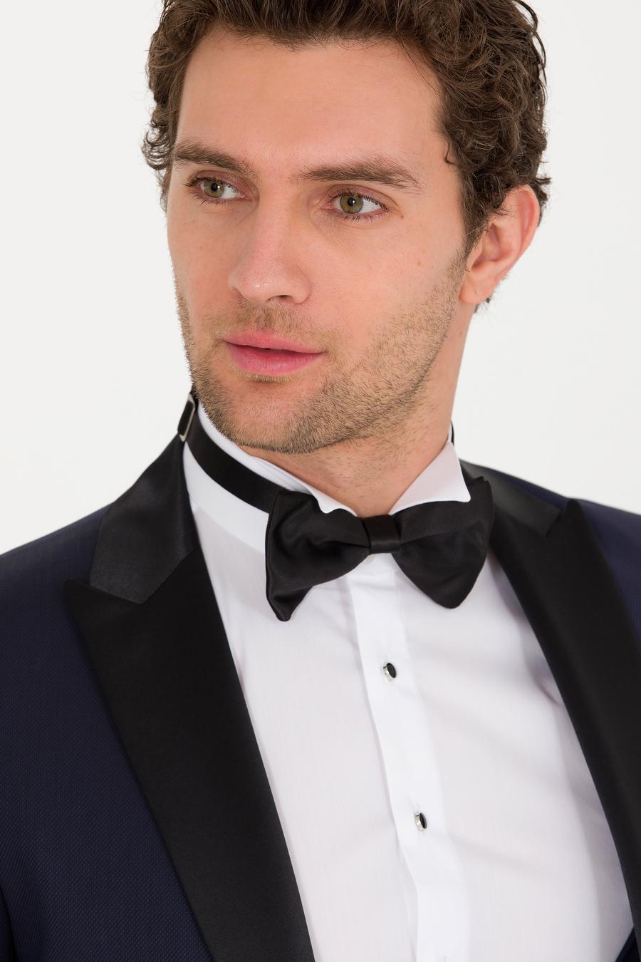 Lacivert Ekstra Slim Fit Takım Elbise - 50267709017