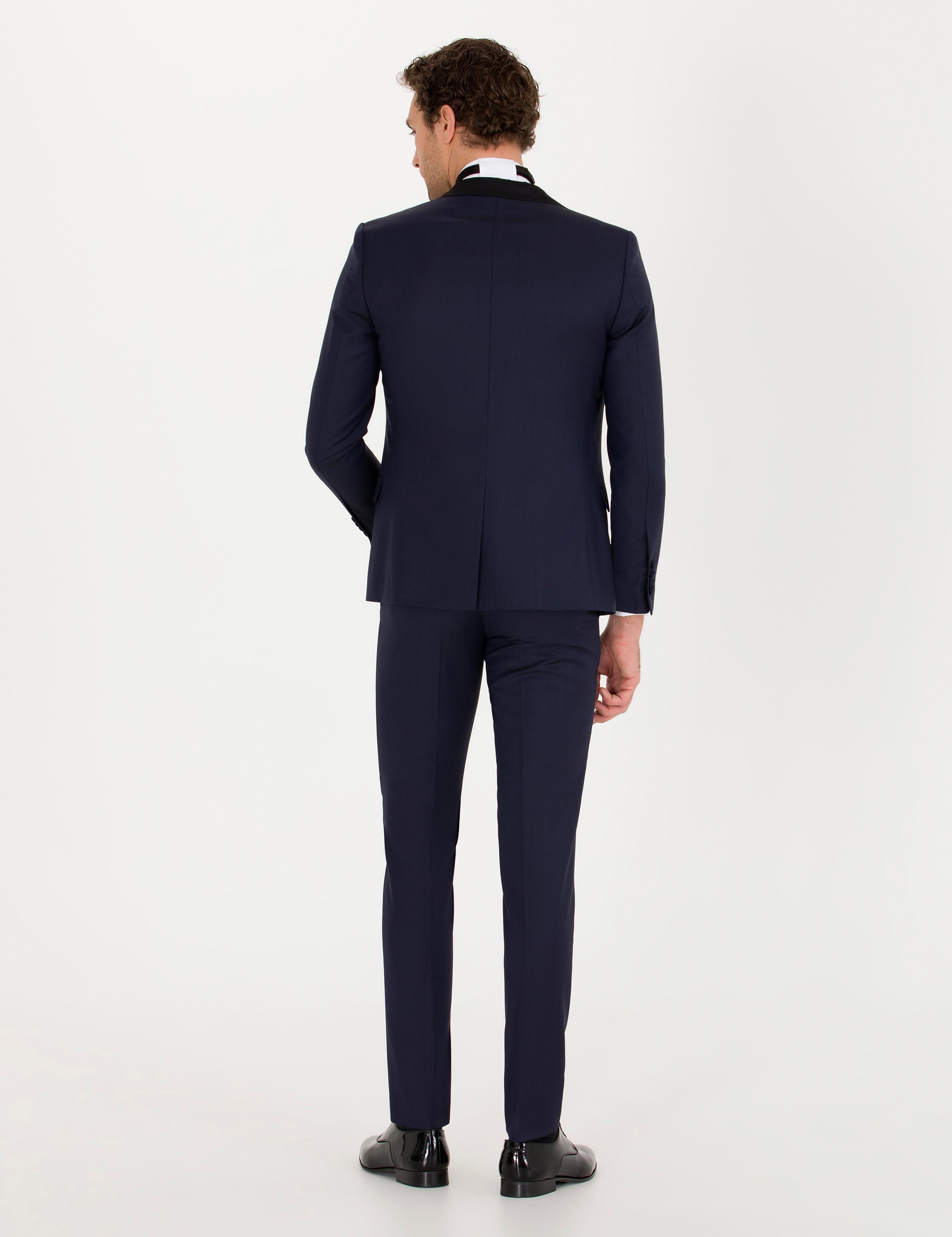 Lacivert Ekstra Slim Fit Takım Elbise - 50267709017