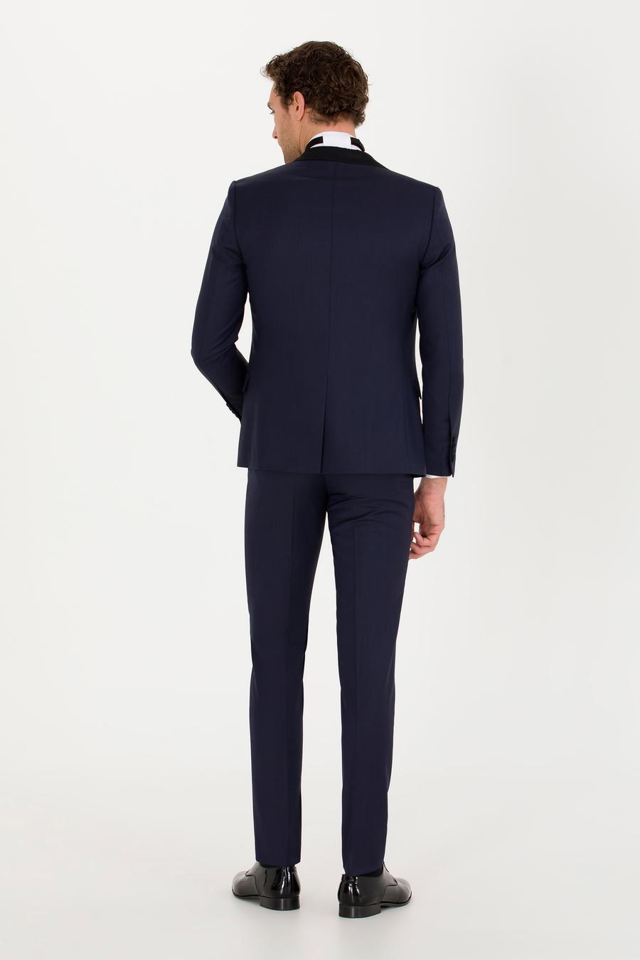 Lacivert Ekstra Slim Fit Takım Elbise - 50267709017