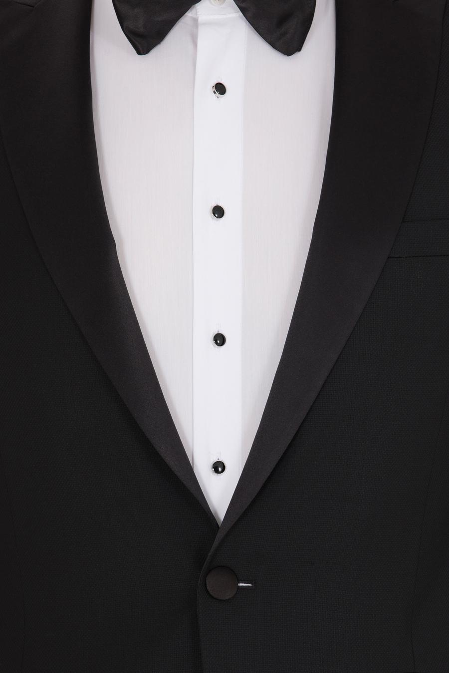 Siyah Ekstra Slim Fit Takım Elbise - 50267709050