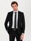 Siyah Slim Fit Yün Ceket