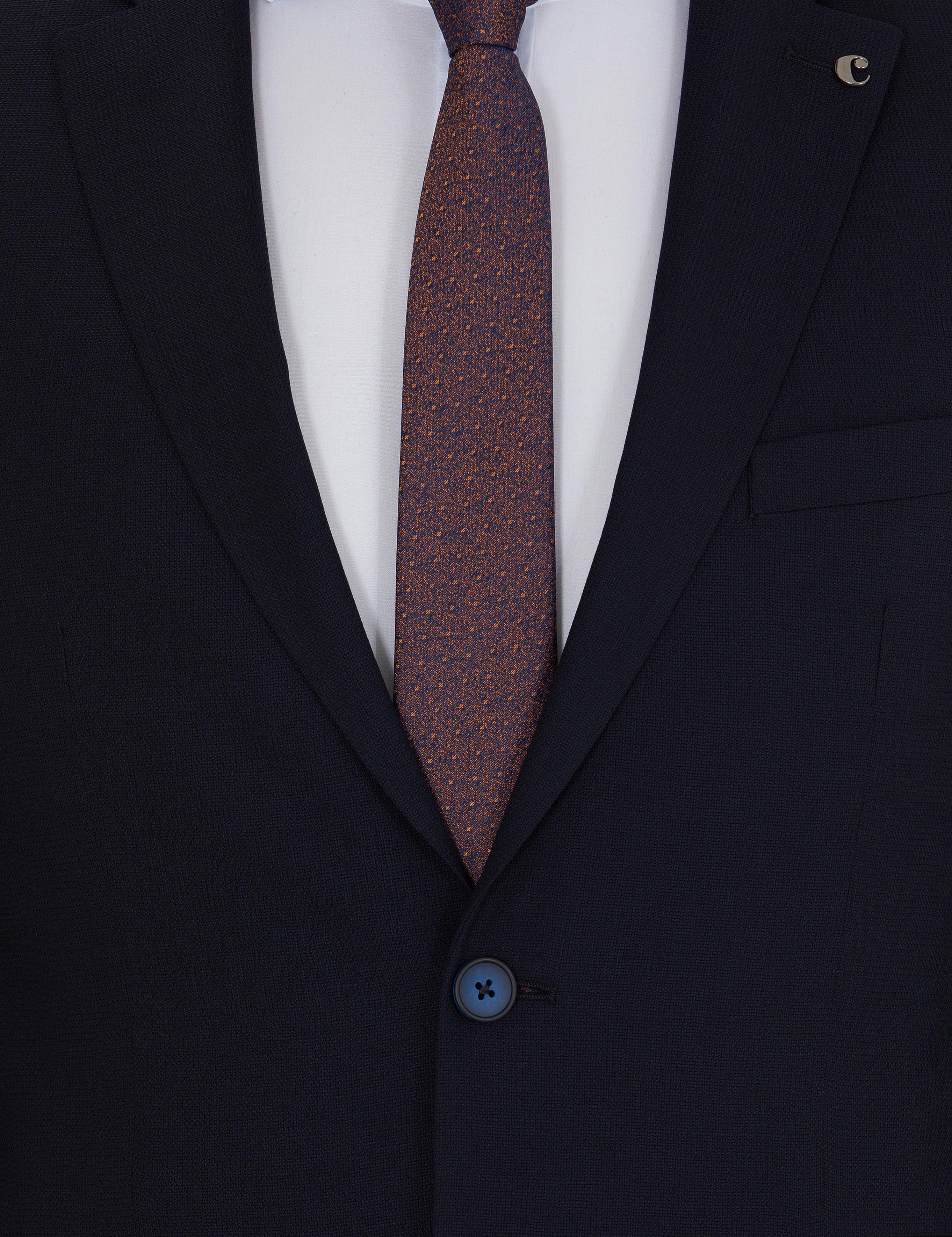 Lacivert Slim Fit Yün Ceket - 50267711084