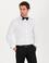 Beyaz Slim Fit Smokin Gömlek
