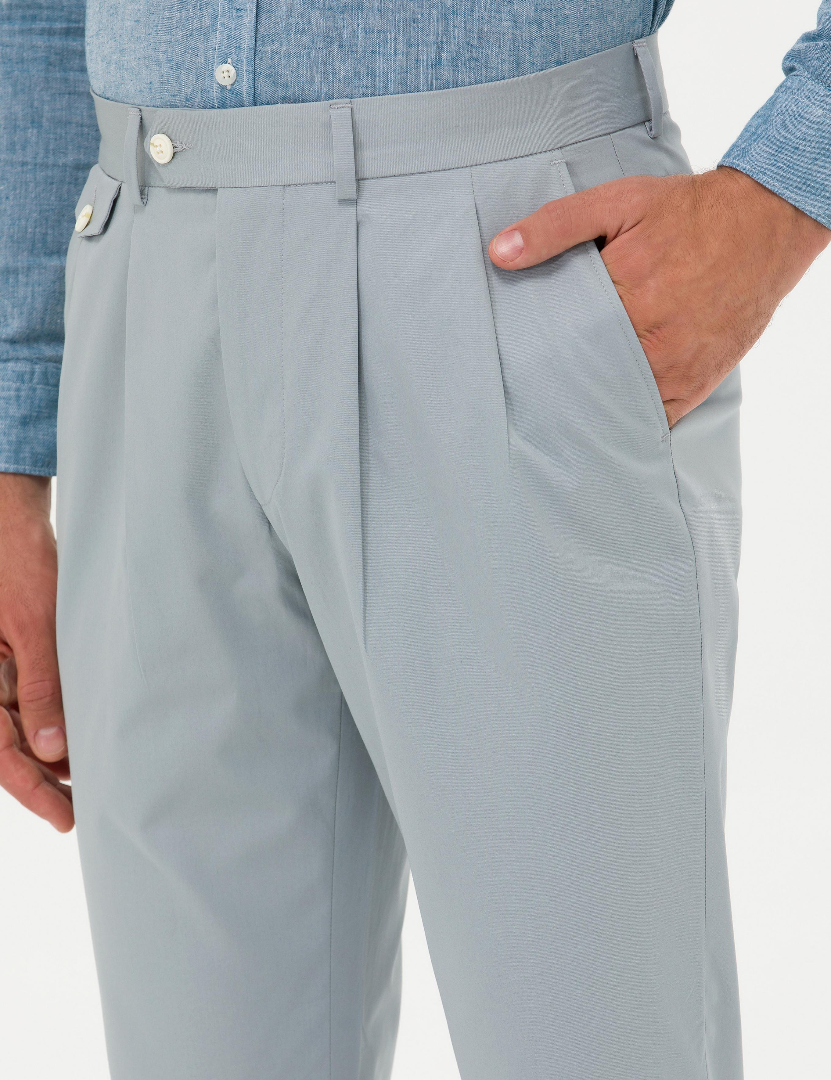 Mavi Dad Fit %100 Pamuk Pileli Kumaş Pantolon - 50265253049