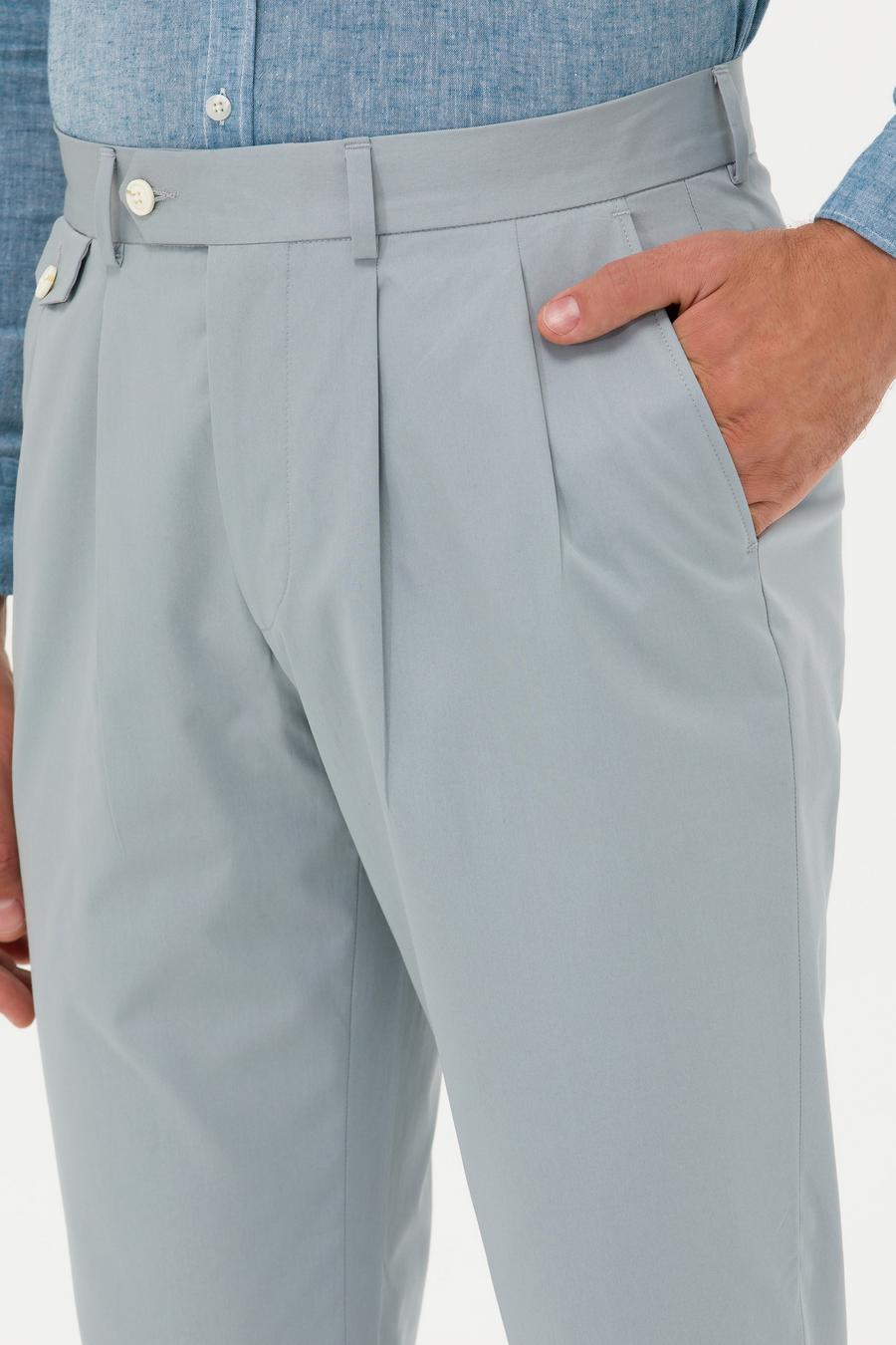 Mavi Dad Fit %100 Pamuk Pileli Kumaş Pantolon - 50265253049