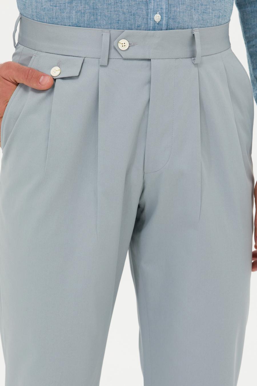 Mavi Dad Fit %100 Pamuk Pileli Kumaş Pantolon - 50265253049