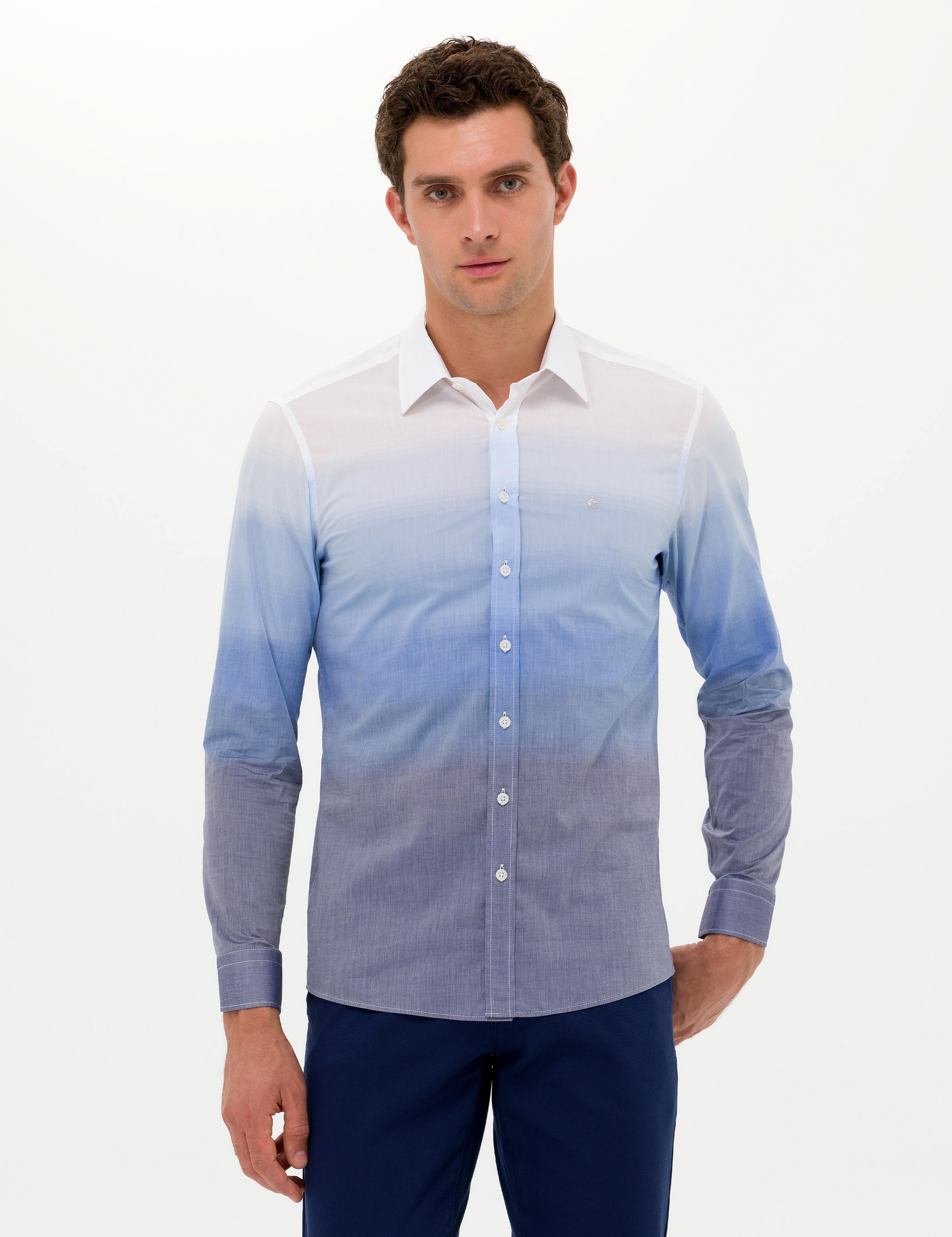 Mavi Slim Fit Uzun Kollu Gömlek - 50265468071