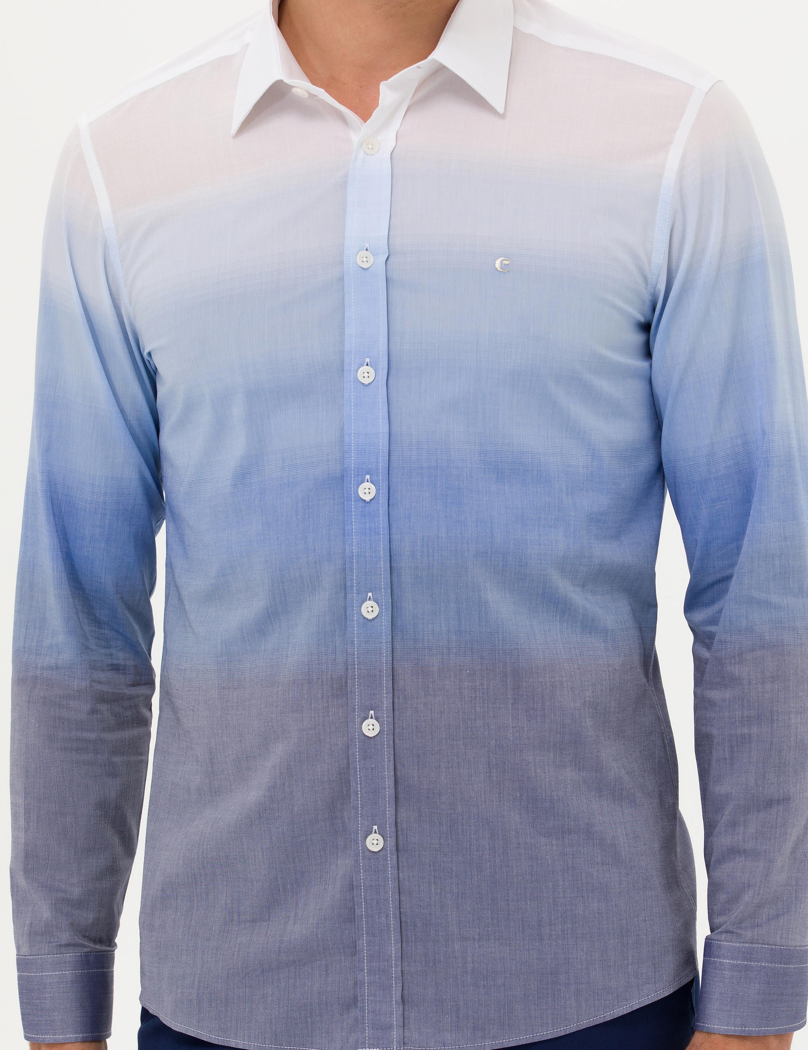 Mavi Slim Fit Uzun Kollu Gömlek - 50265468071