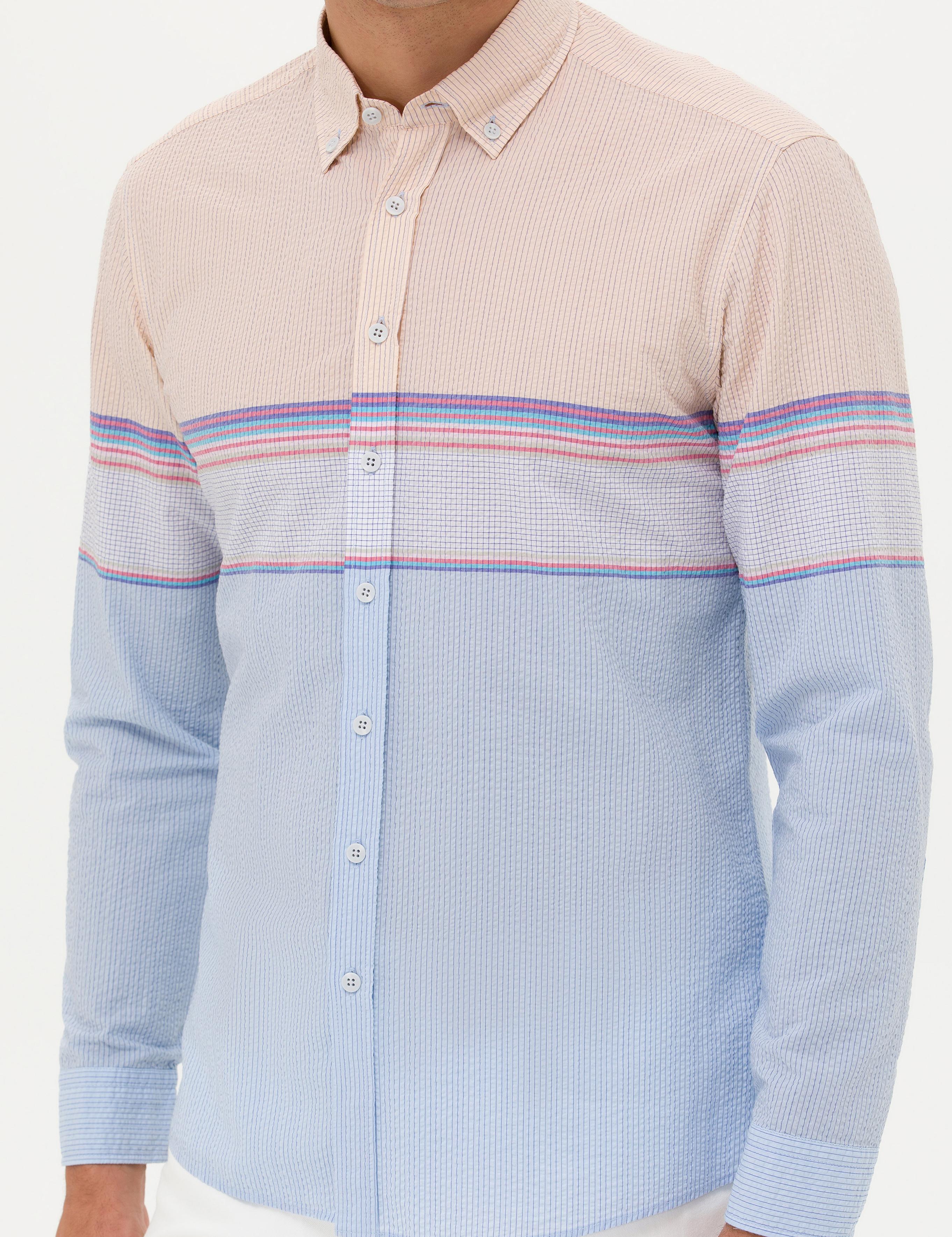 Mavi Slim Fit Uzun Kollu Gömlek - 50265469040