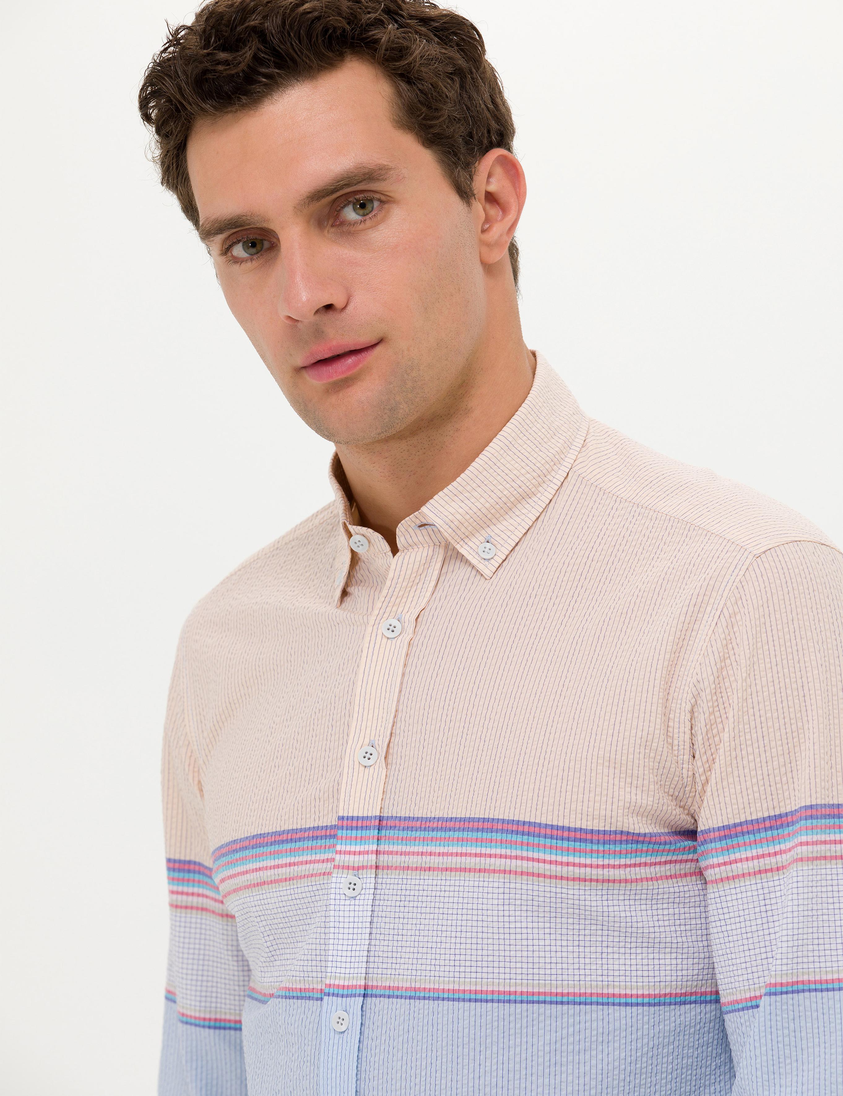 Mavi Slim Fit Uzun Kollu Gömlek - 50265469040