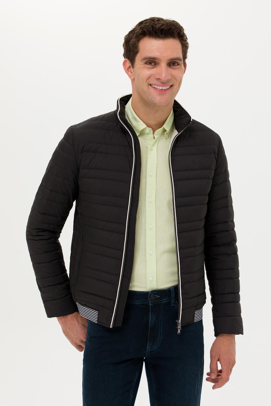 Siyah Slim Fit Mont - 50266367016