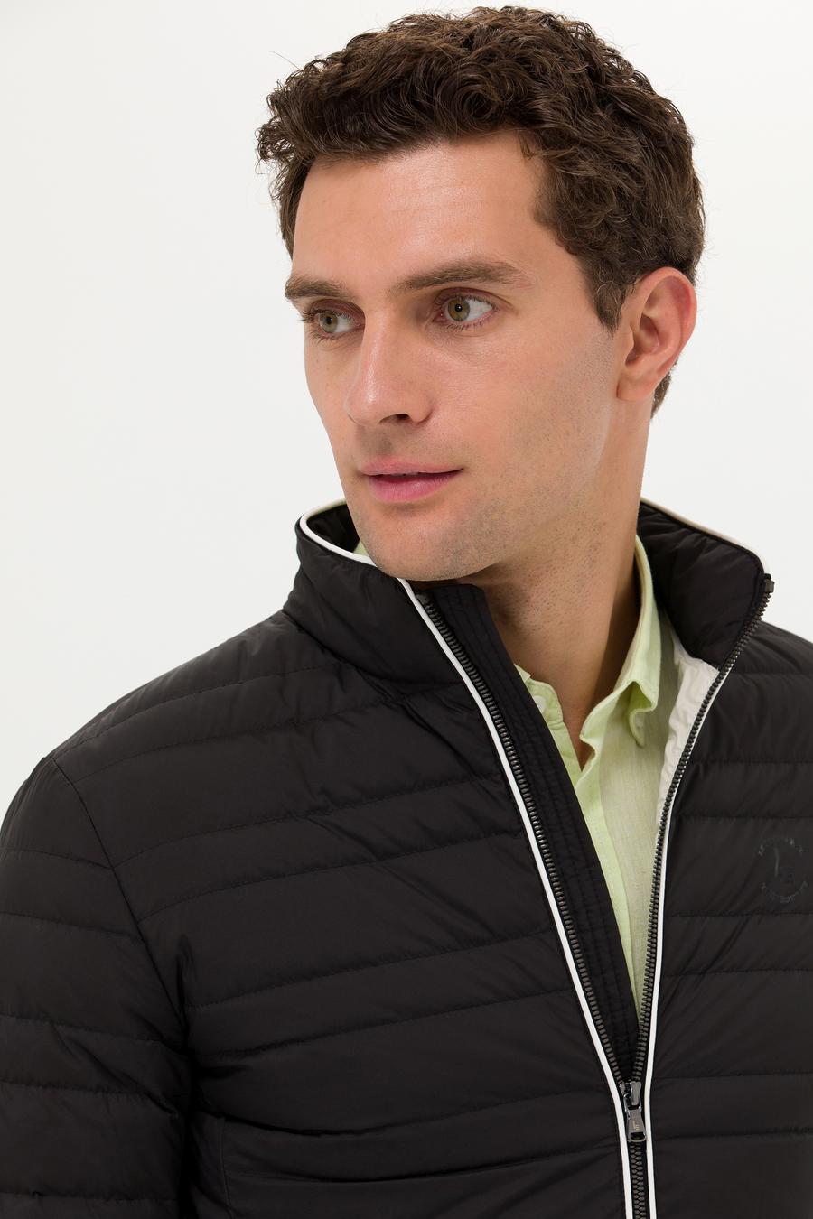 Siyah Slim Fit Mont - 50266367016