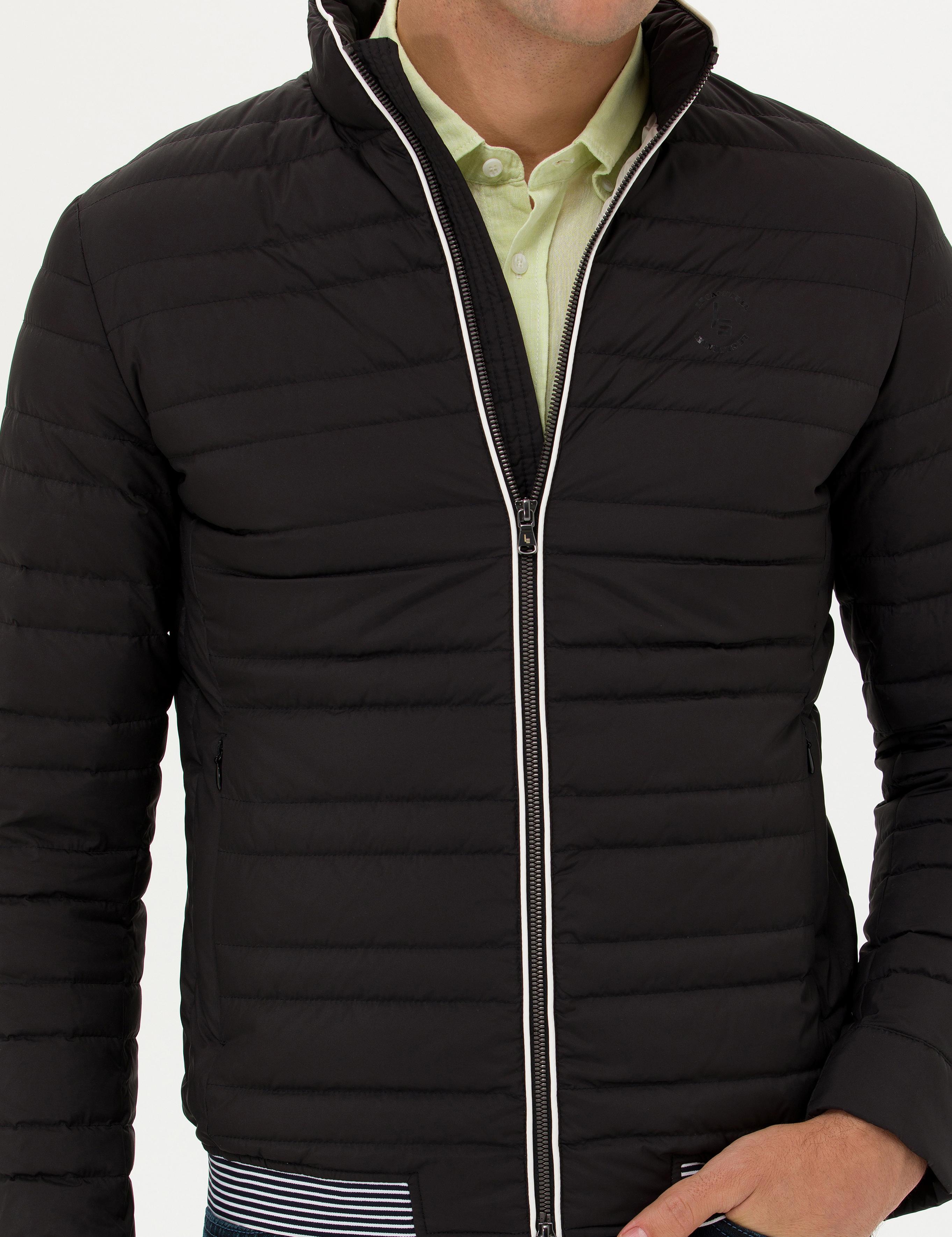 Siyah Slim Fit Mont - 50266367016