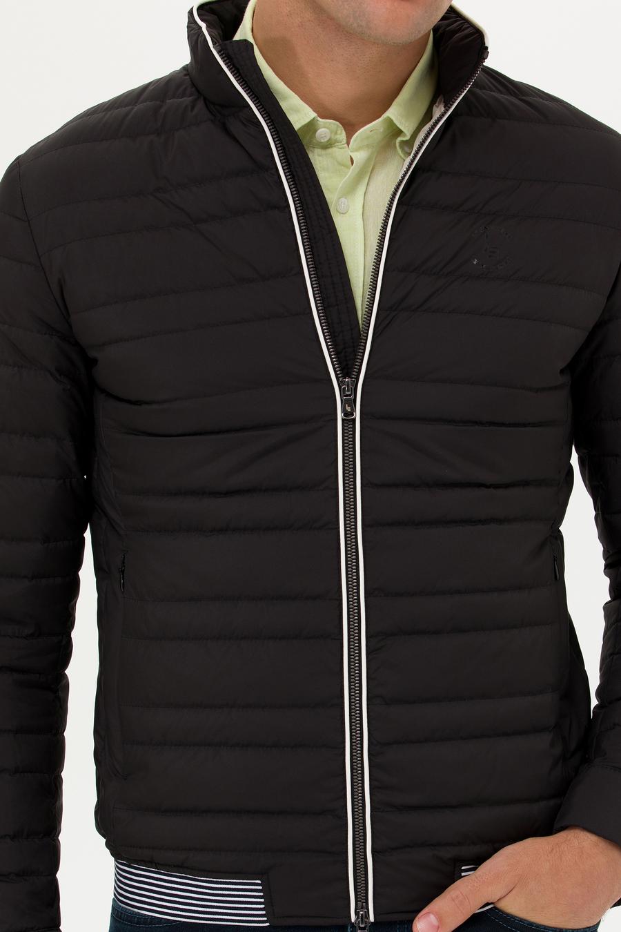 Siyah Slim Fit Mont - 50266367016