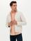 Gri Melanj Slim Fit Mont