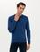 İndigo Slim Fit Pamuk Karışımlı Bisiklet Yaka Basic Triko Kazak