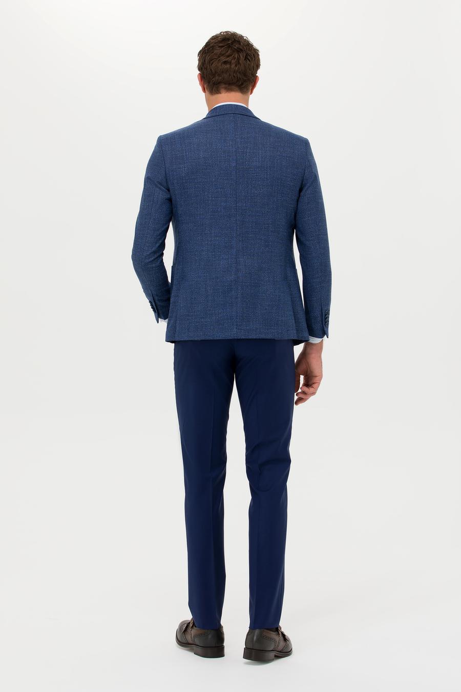 Açık Lacivert Slim Fit Kumaş Pantolon - 50259101089