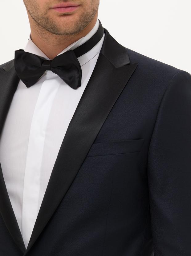 Lacivert Ekstra Slim Fit Ceket