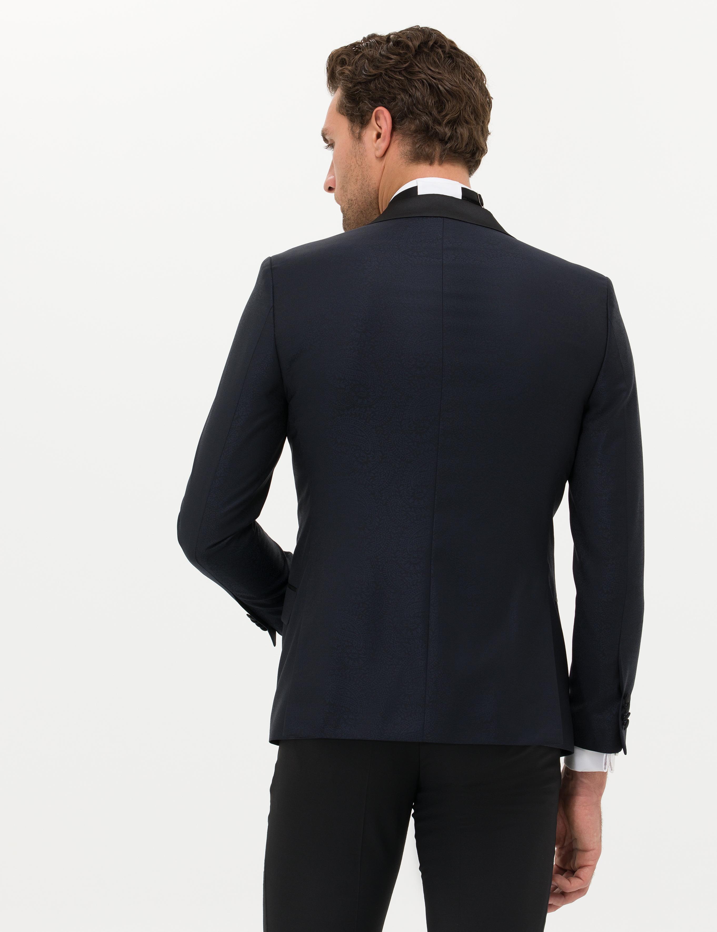 Lacivert Ekstra Slim Fit Ceket - 50220738002
