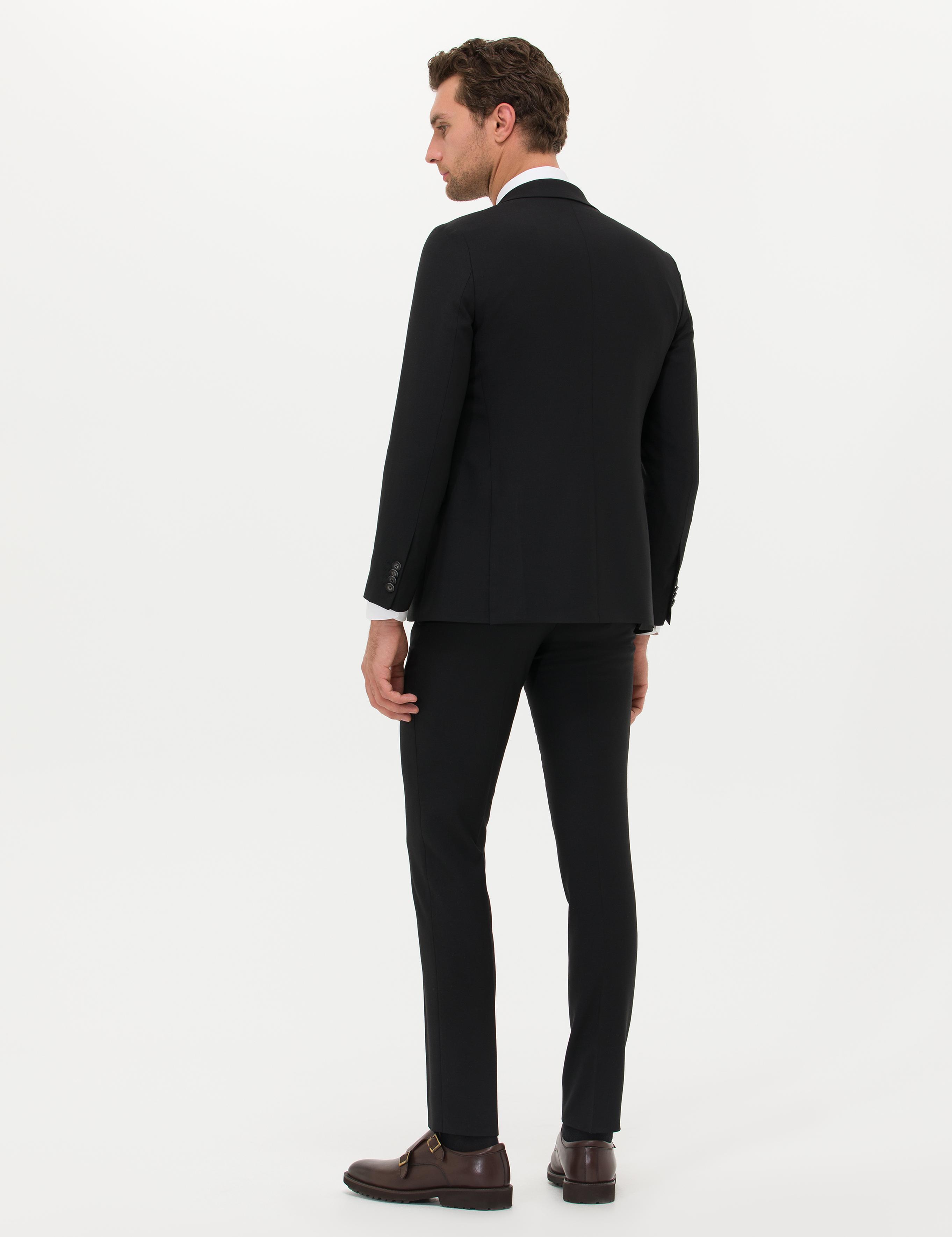 Siyah Ex. Slim Fit Takım Elbise - 50265036011