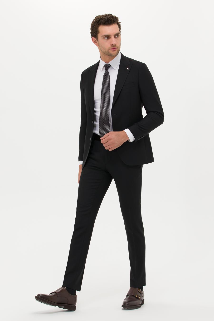 Siyah Ex. Slim Fit Takım Elbise - 50265036011