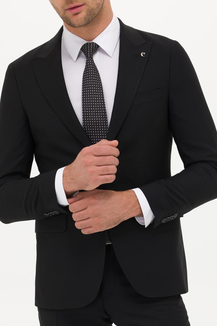 Siyah Ex. Slim Fit Takım Elbise - 50265036011