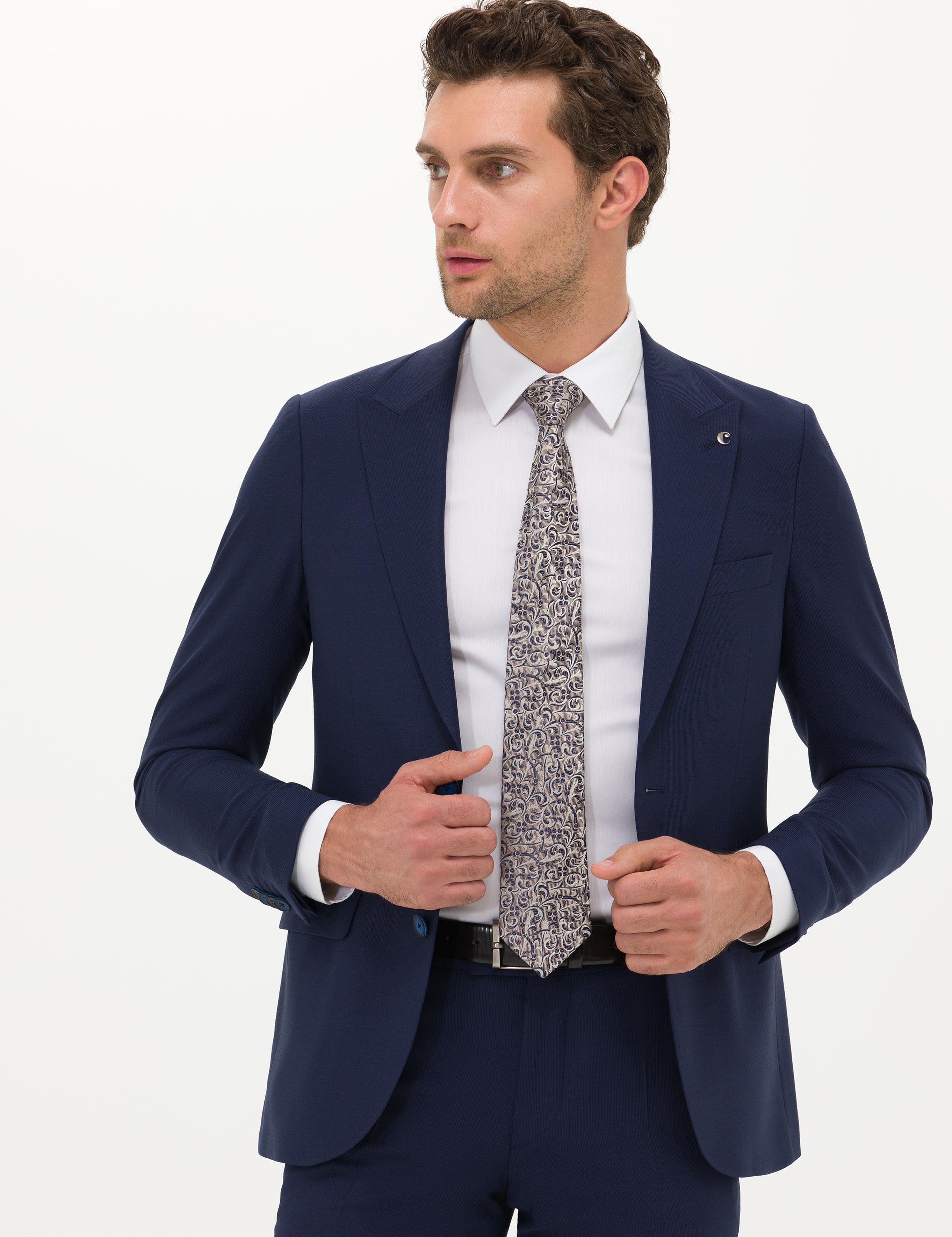 Lacivert Ekstra Slim Fit Takım Elbise - 50265036038
