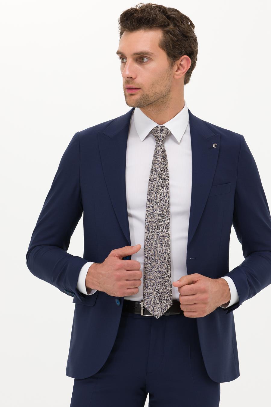 Lacivert Ekstra Slim Fit Takım Elbise - 50265036038