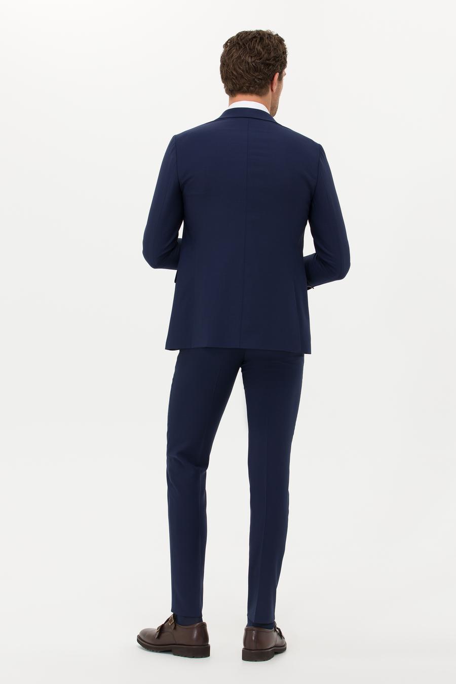 Lacivert Ekstra Slim Fit Takım Elbise - 50265036038