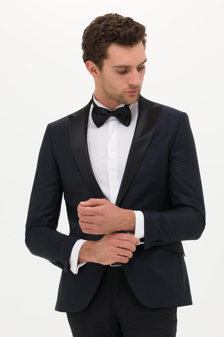Lacivert Ekstra Slim Fit Ceket - 50220738002
