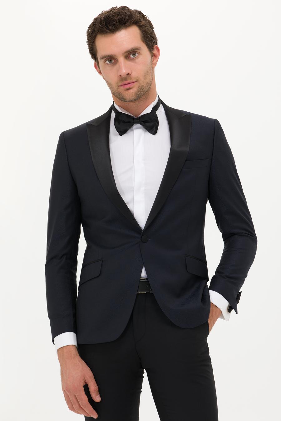 Lacivert Ekstra Slim Fit Ceket - 50220738002