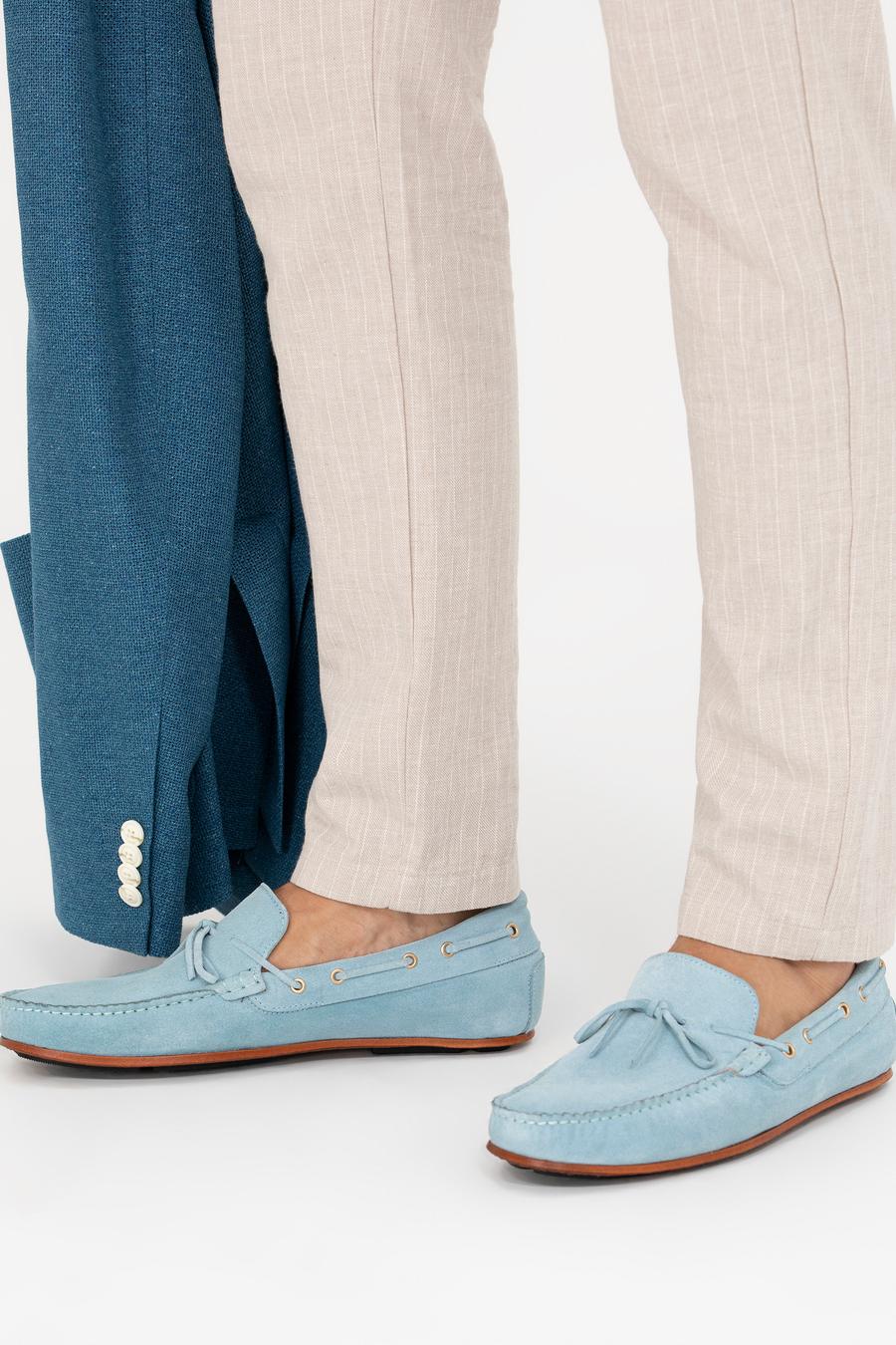 Açık Mavi Loafer Ayakkabı - 50268410009
