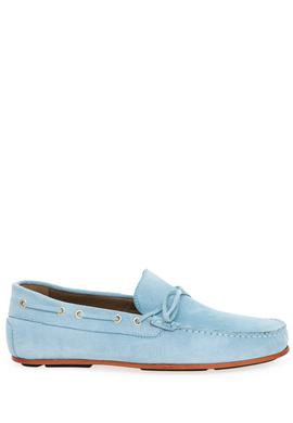 Açık Mavi Loafer Ayakkabı