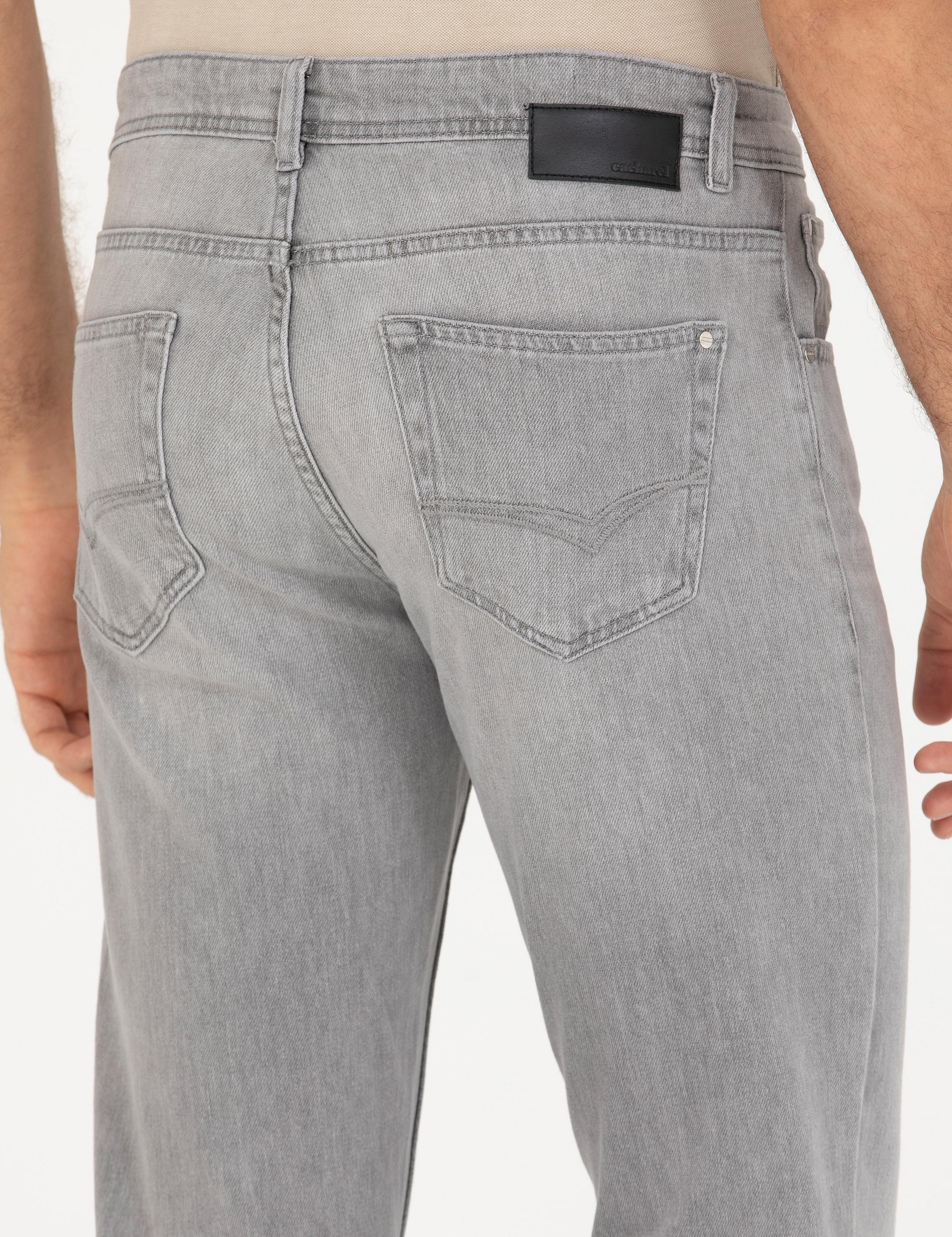 Gri Slim Fit Jean Pantolon - 50266501057