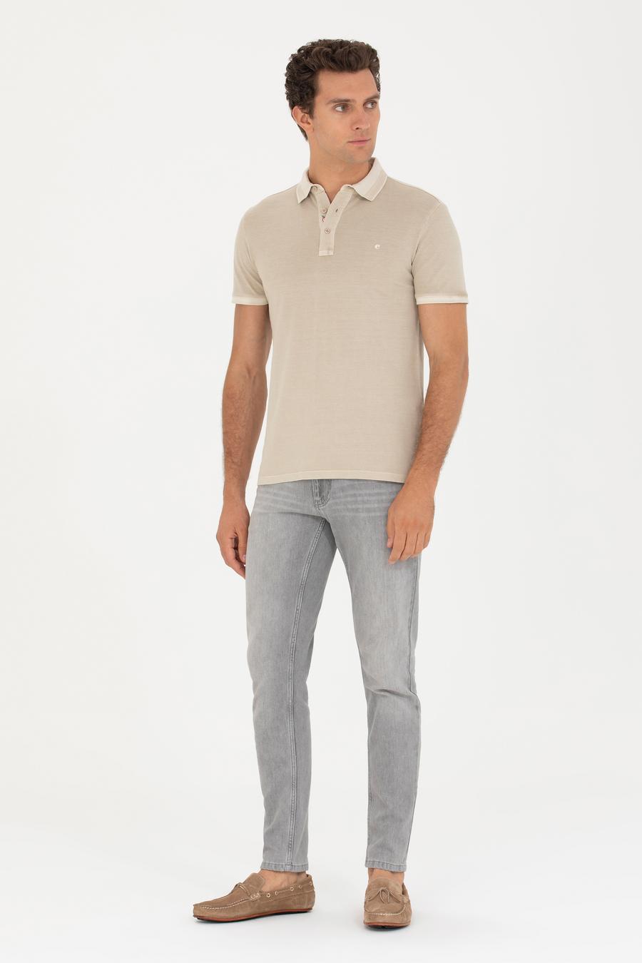 Gri Slim Fit Jean Pantolon - 50266501057