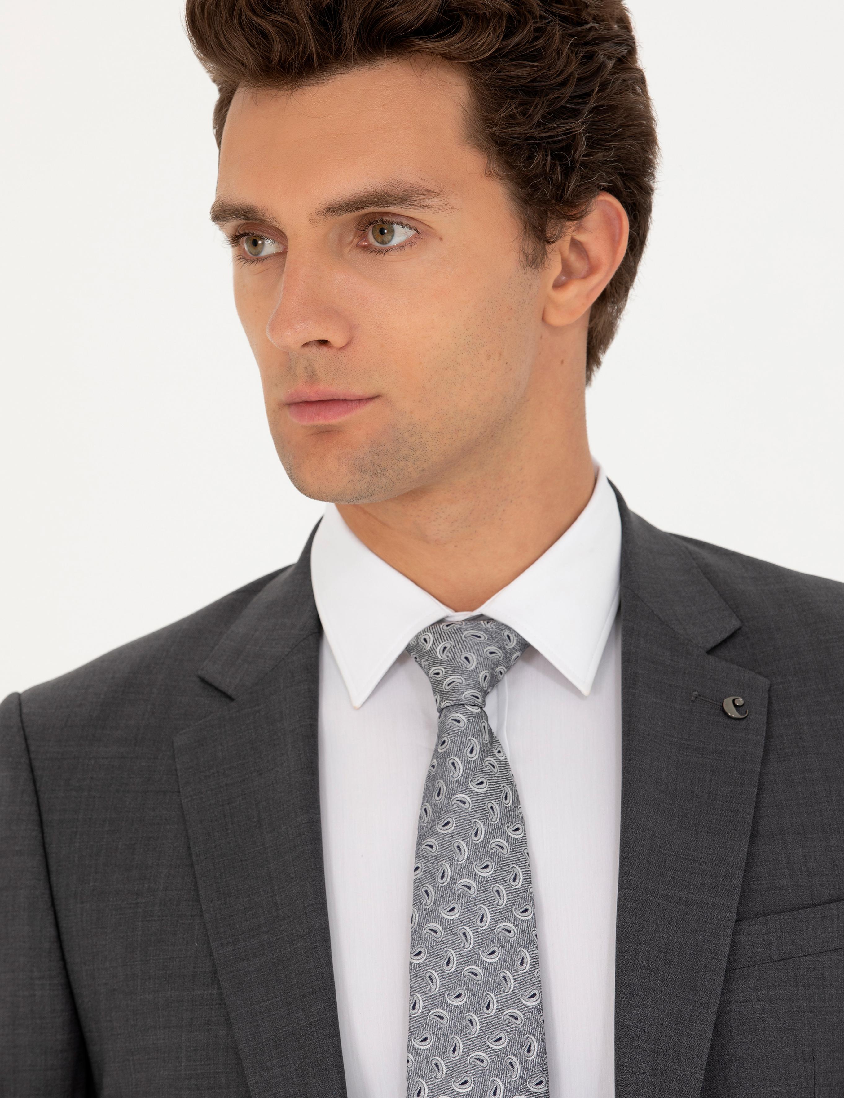 Füme Slim Fit Ceket - 50267713146