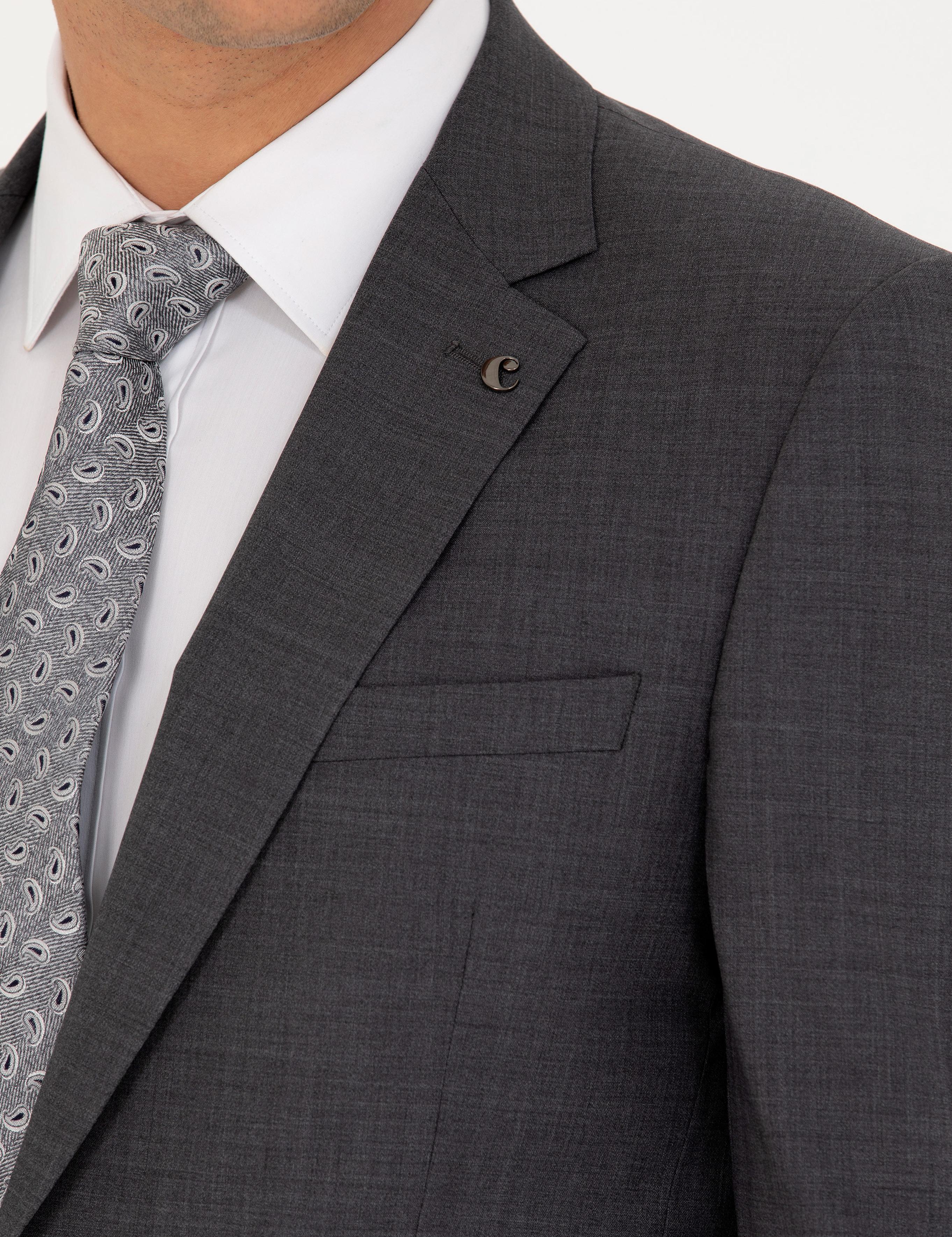 Füme Slim Fit Ceket - 50267713146