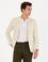 Bej Slim Fit %100 Keten Ceket