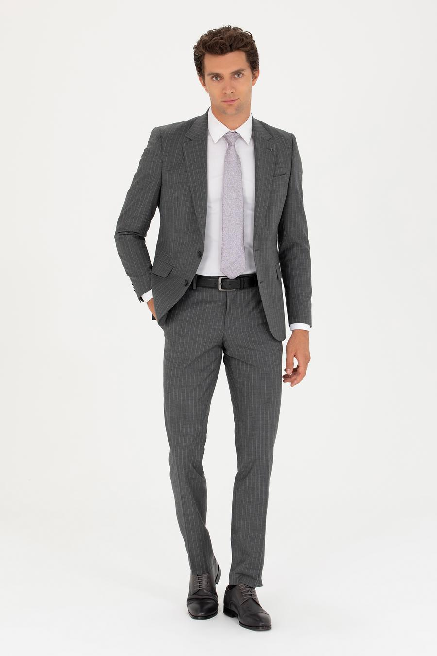 Antrasit Slim Fit Takım Elbise - 50265092005