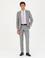 Gri Slim Fit Takım Elbise