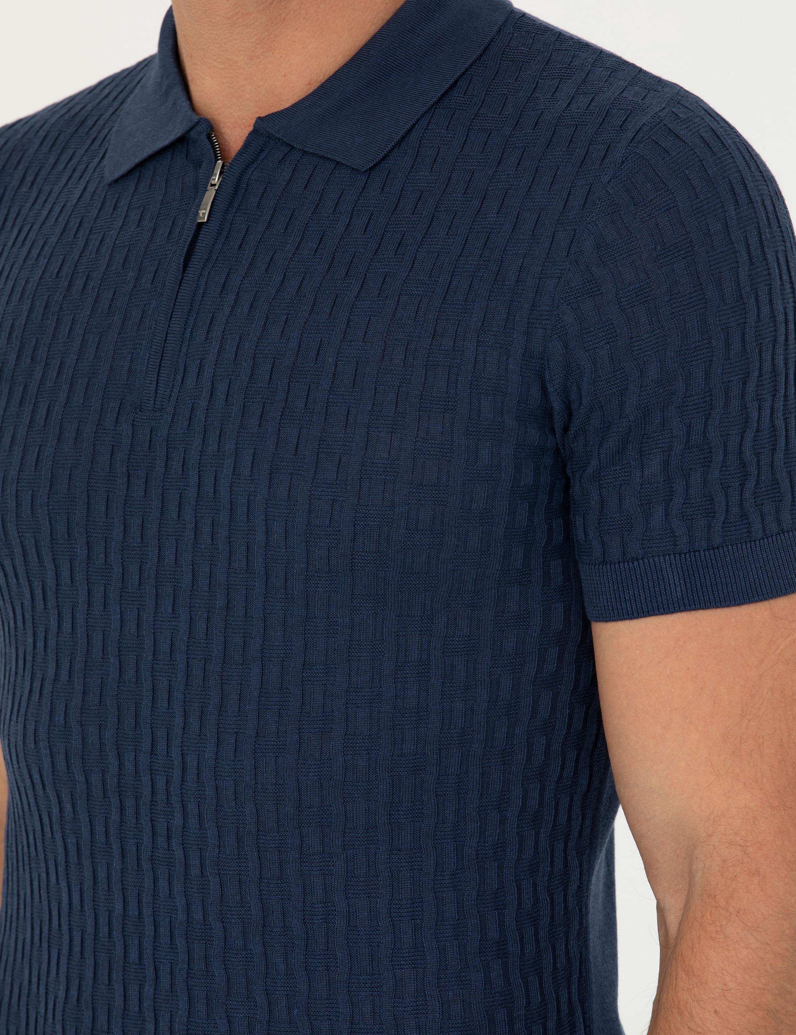 İndigo Slim Fit Polo Yaka Triko T-Shirt - 50265894068