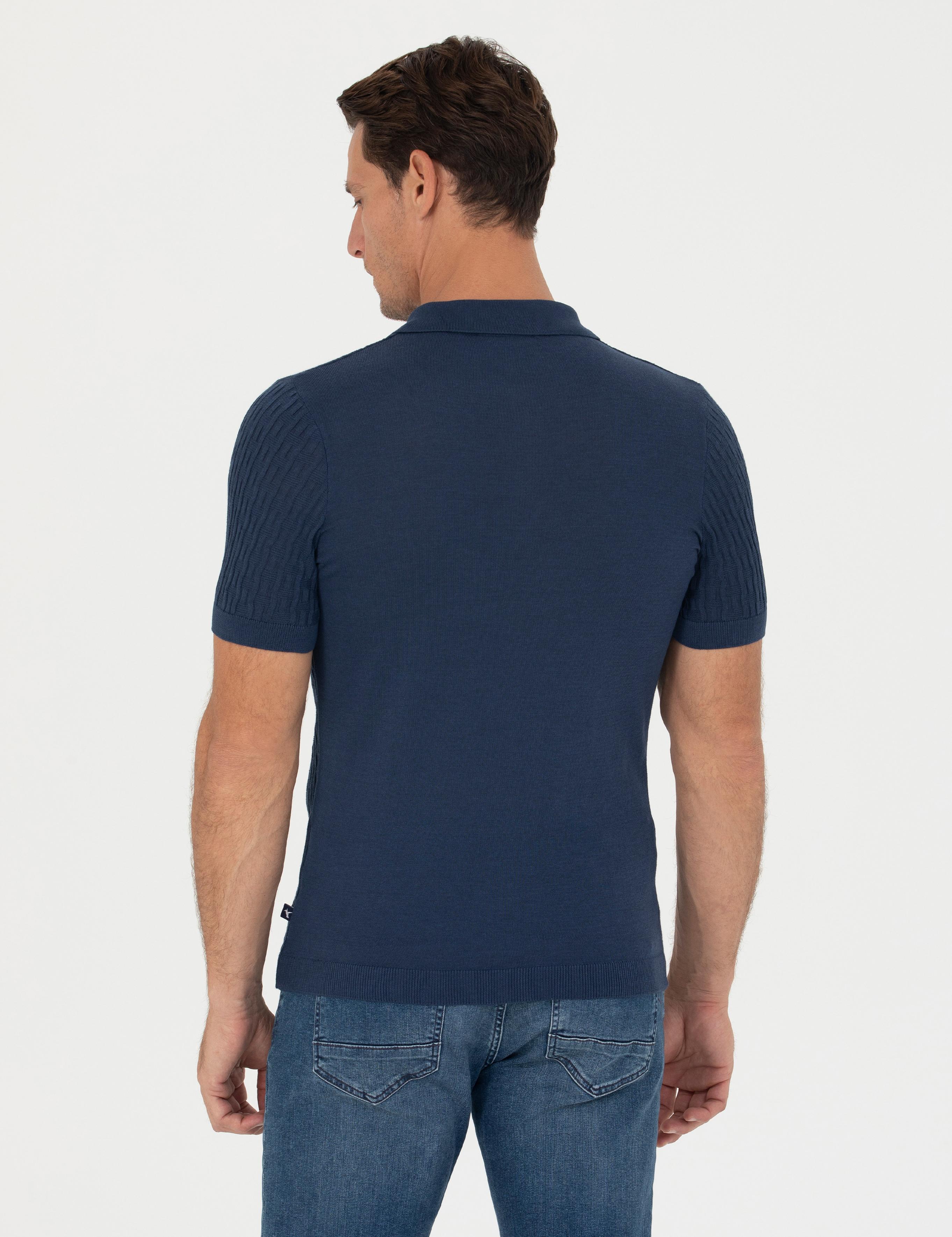 İndigo Slim Fit Polo Yaka Triko T-Shirt - 50265894068