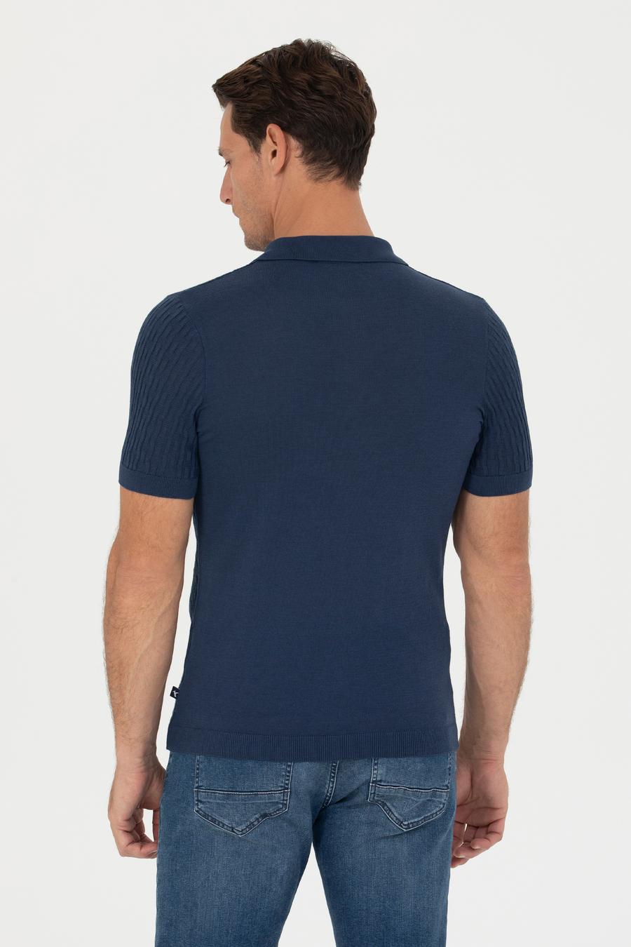 İndigo Slim Fit Polo Yaka Triko T-Shirt - 50265894068