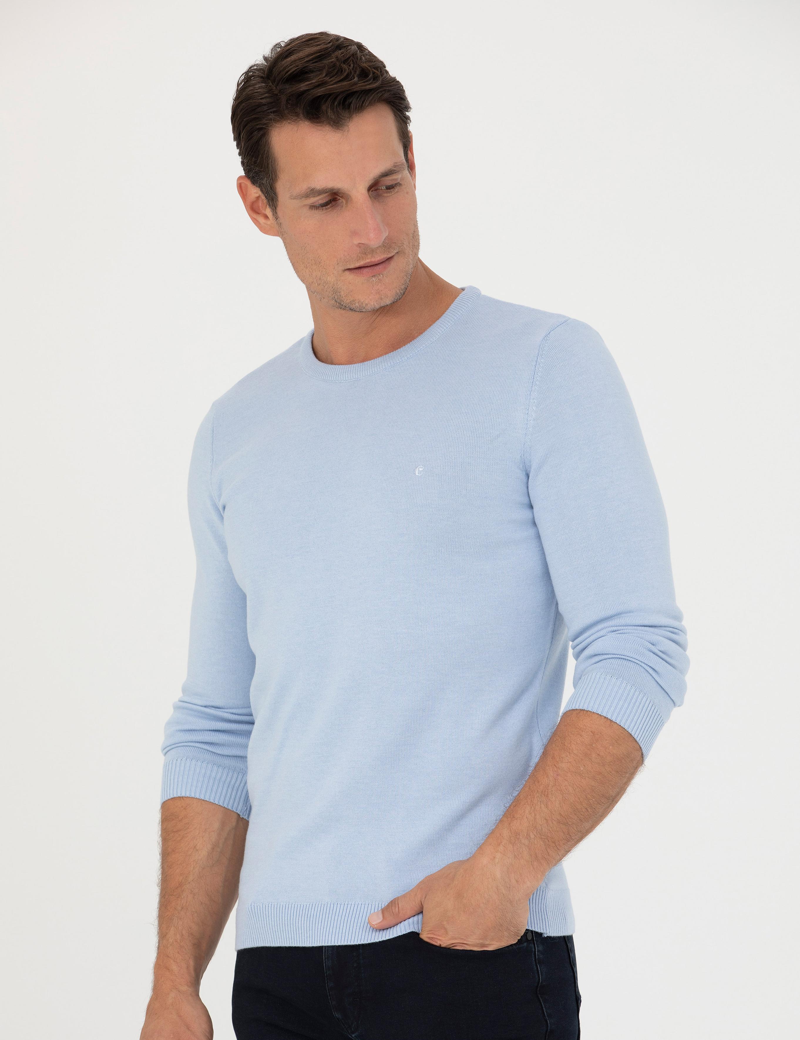 Mavi Slim Fit Bisiklet Yaka Triko Kazak - 50270175131