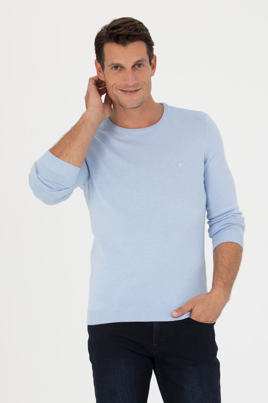 Mavi Slim Fit Bisiklet Yaka Triko Kazak - 50270175131