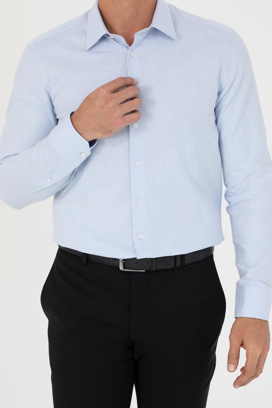 Mavi Slim Fit Pamuk Gömlek - 50279881025