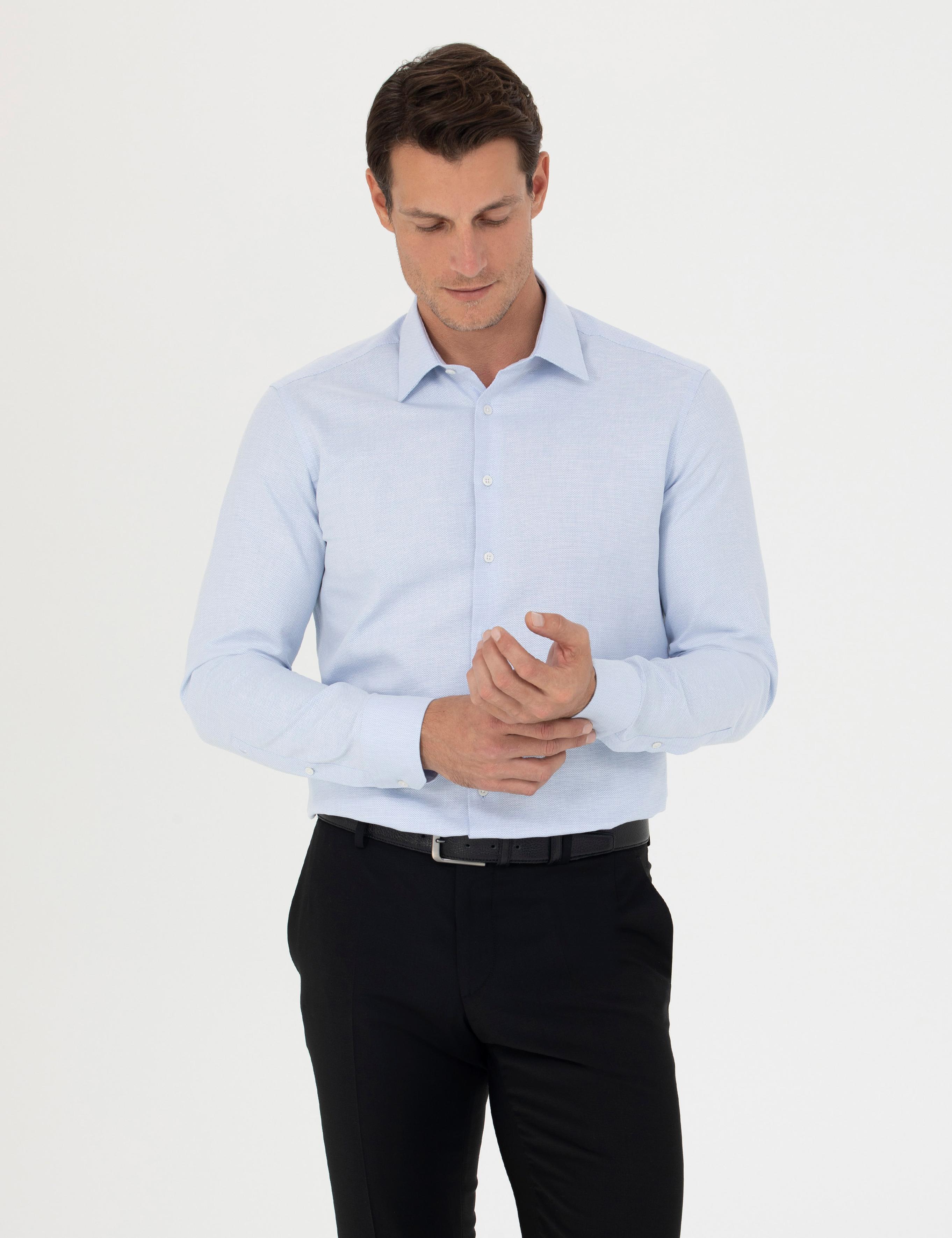 Mavi Slim Fit Pamuk Gömlek - 50279881025