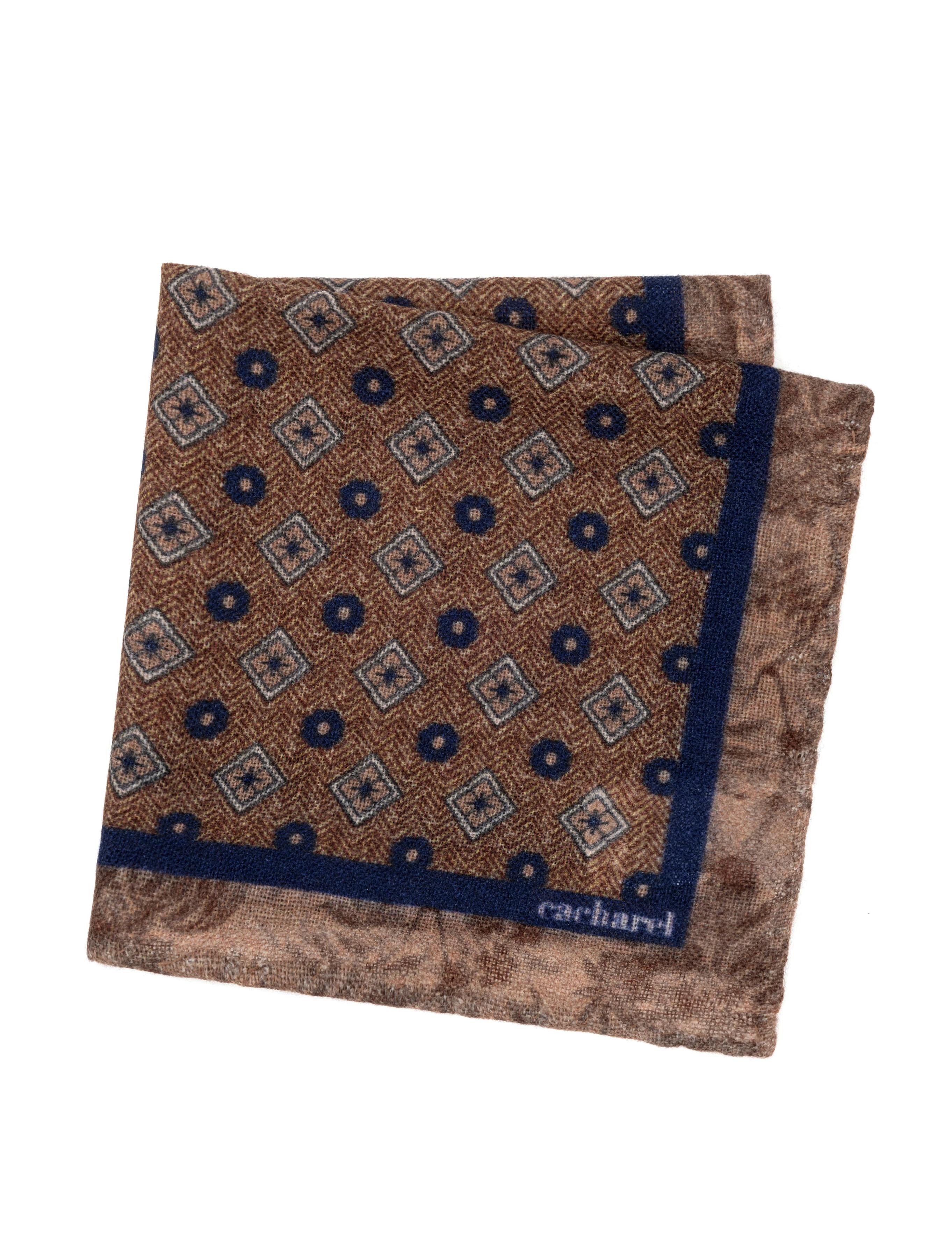 Kahverengi Yün Mendil - 50279928003