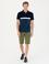 Haki Slim Fit Jean Bermuda Şort
