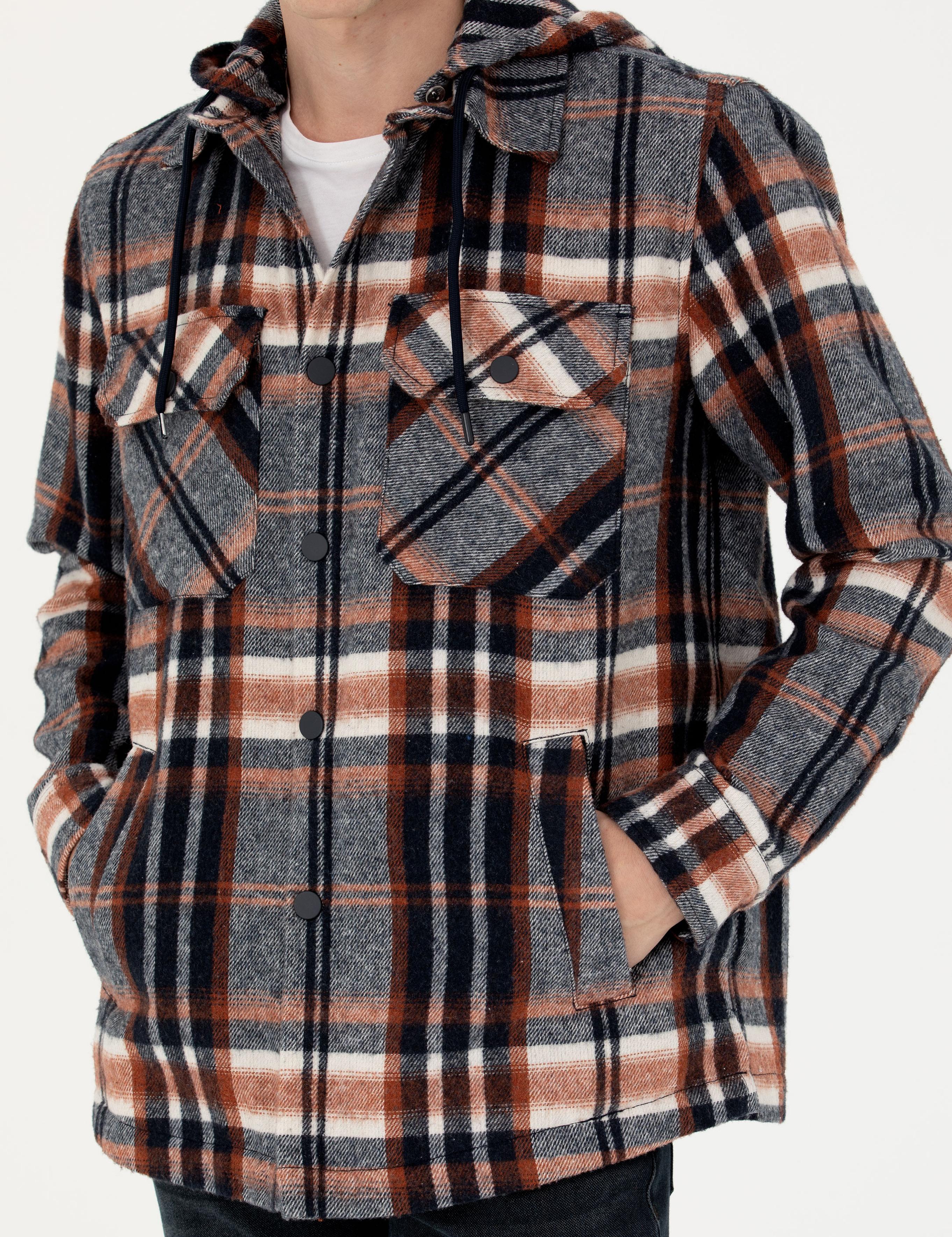 Lacivert Comfort Fit Uzun Kollu Gömlek - 50257647021